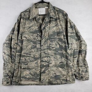 Air Force Men's 42R‎ Utility Airman Battle Uniform Jacket Camouflaged 2014